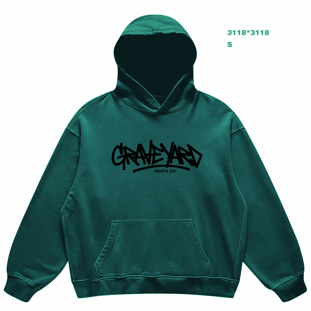 Unisex Super Heavyweight Oversized Retro Hoodie(440GSM)